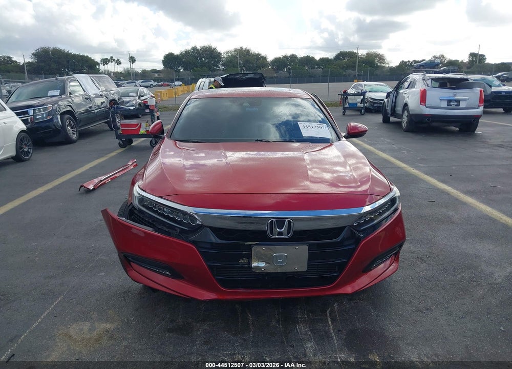 2018 HONDA ACCORD TOURING VIN: 1HGCV1F91JA107226