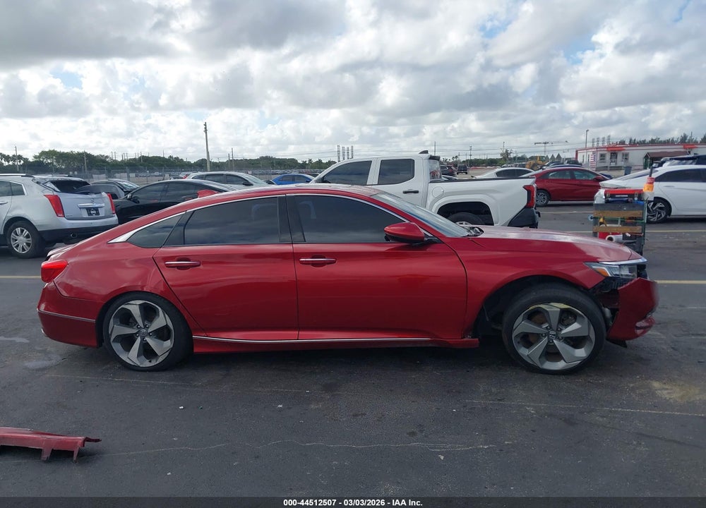 2018 HONDA ACCORD TOURING VIN: 1HGCV1F91JA107226