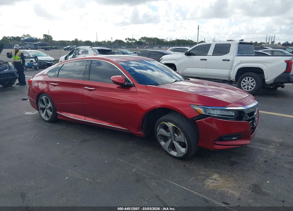 2018 HONDA ACCORD TOURING VIN: 1HGCV1F91JA107226