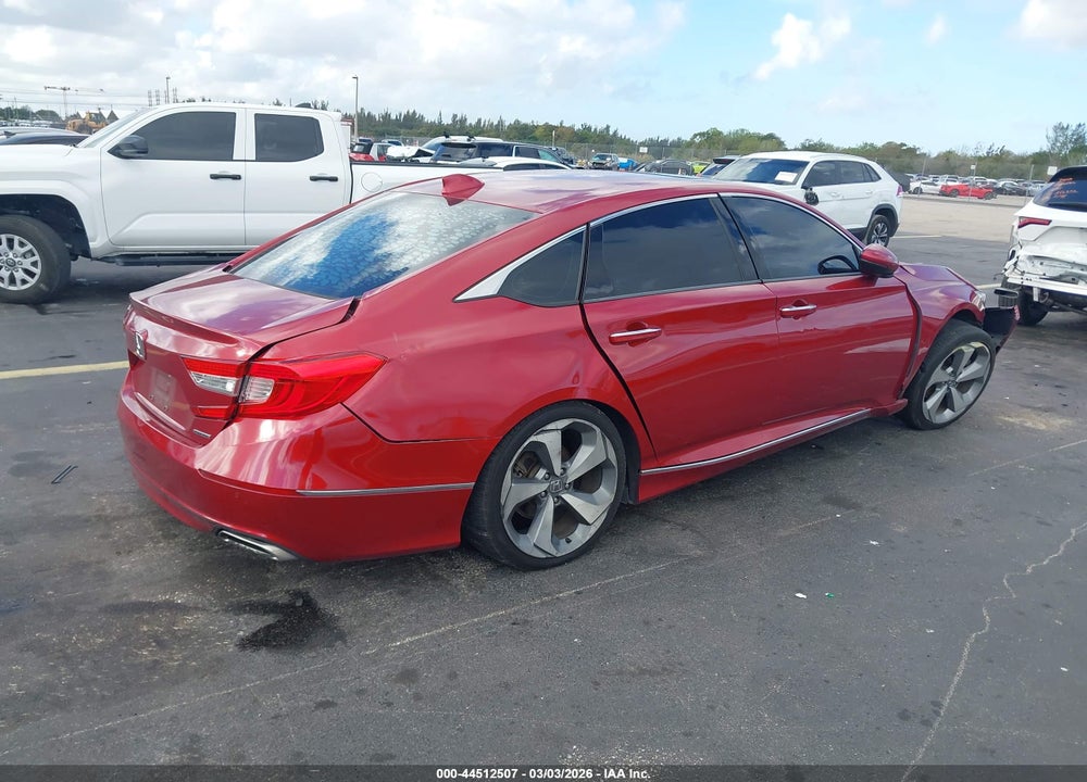 2018 HONDA ACCORD TOURING VIN: 1HGCV1F91JA107226