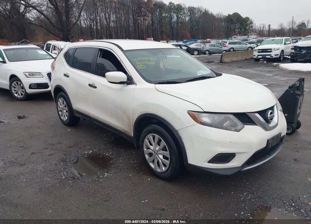 2016 NISSAN ROGUE S VIN: 5N1AT2MV5GC828014