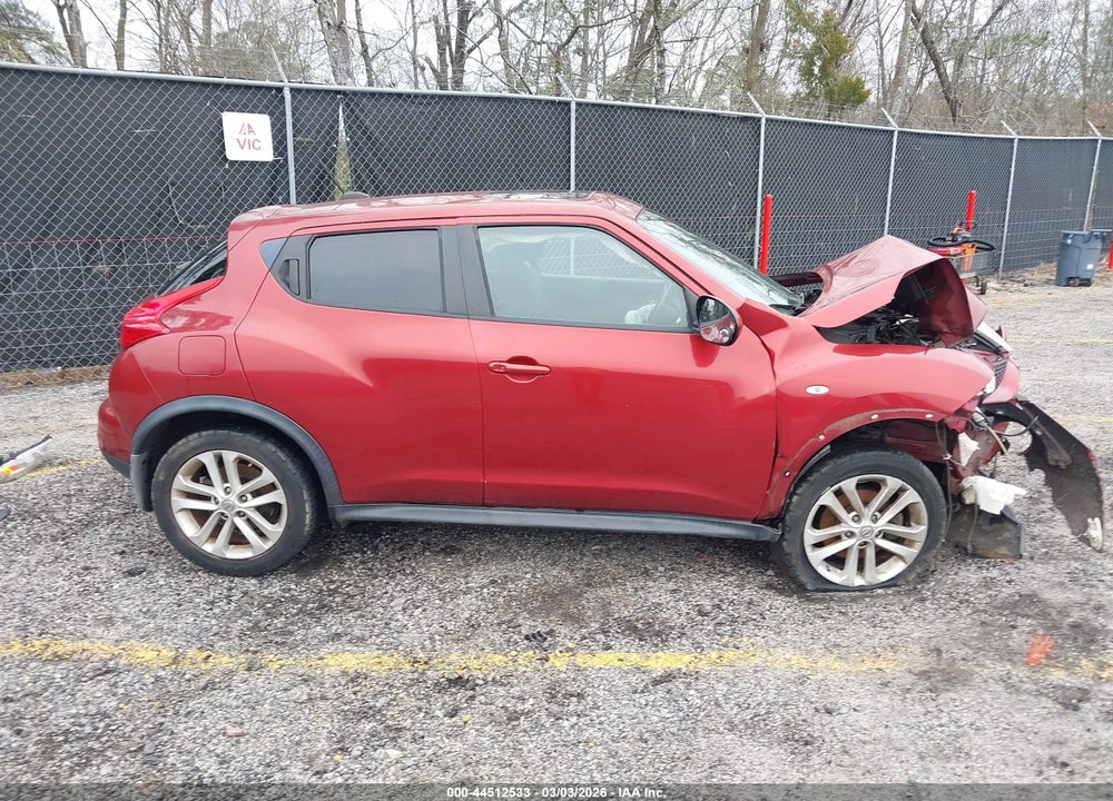 2011 NISSAN JUKE SV VIN: JN8AF5MR7BT001824