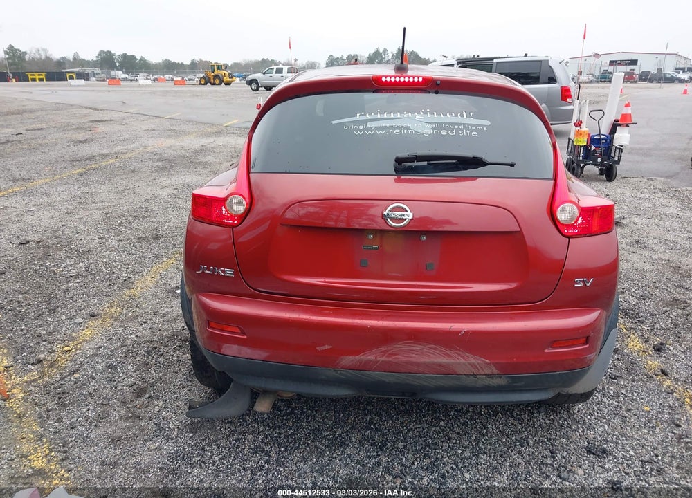 2011 NISSAN JUKE SV VIN: JN8AF5MR7BT001824