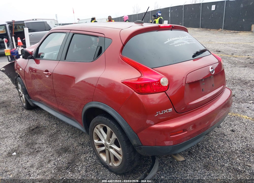 2011 NISSAN JUKE SV VIN: JN8AF5MR7BT001824
