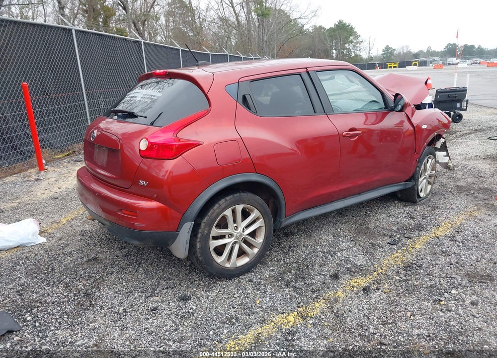 2011 NISSAN JUKE SV VIN: JN8AF5MR7BT001824