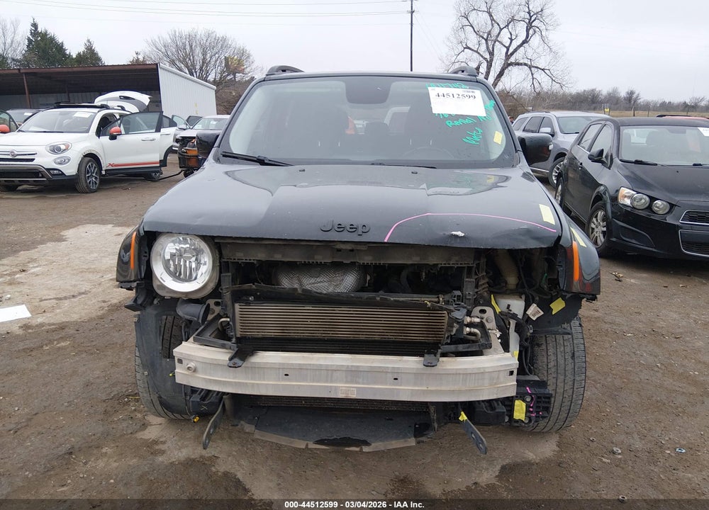 2016 JEEP RENEGADE JUSTICE VIN: ZACCJBBT2GPD62753