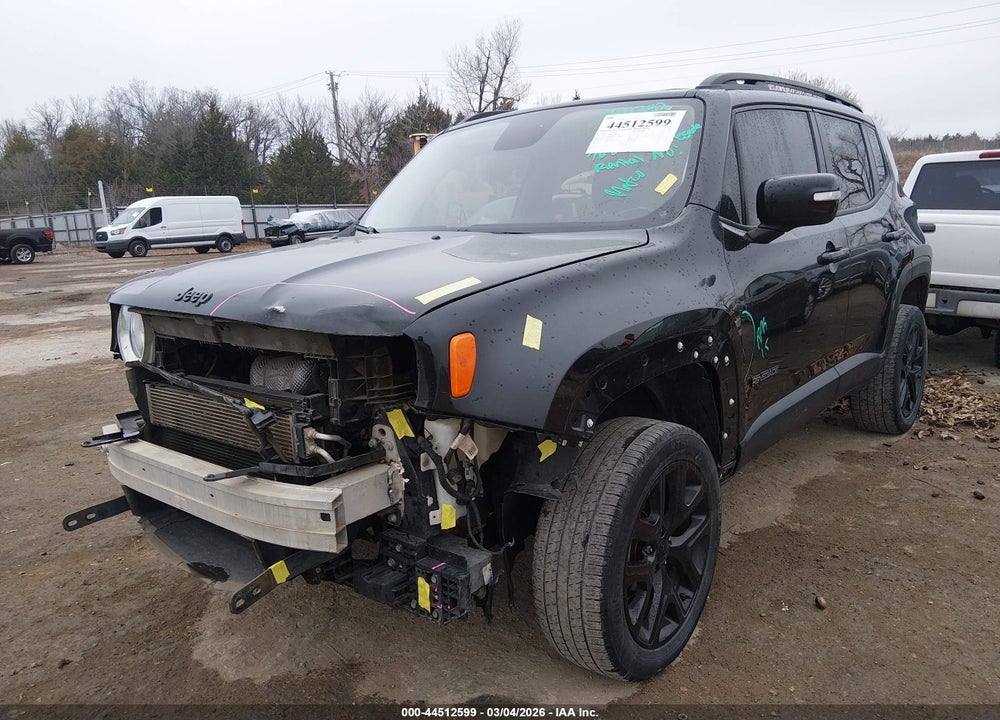 2016 JEEP RENEGADE JUSTICE VIN: ZACCJBBT2GPD62753