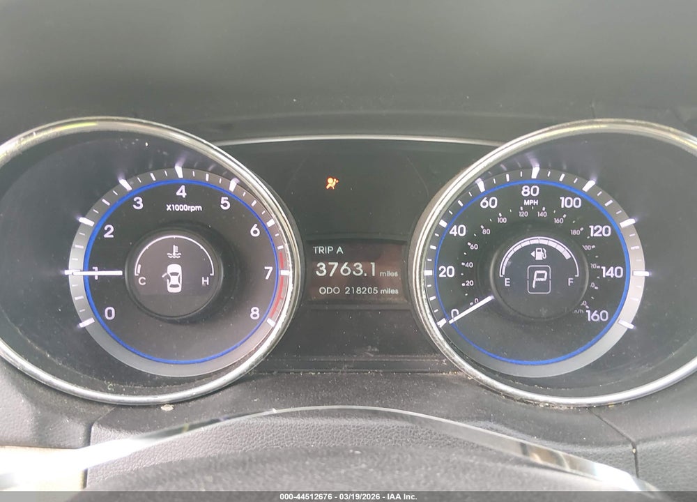 2012 HYUNDAI SONATA GLS VIN: 5NPEB4AC5CH430940
