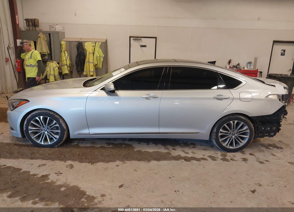 2017 GENESIS G80 3.8 VIN: KMHGN4JE2HU186044