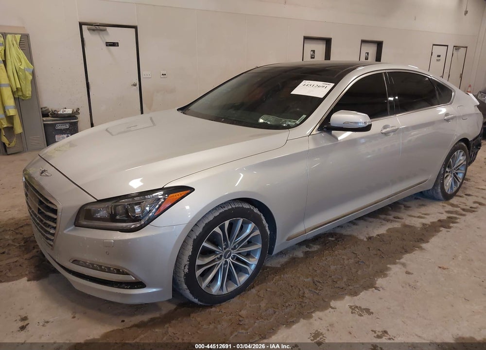 2017 GENESIS G80 3.8 VIN: KMHGN4JE2HU186044