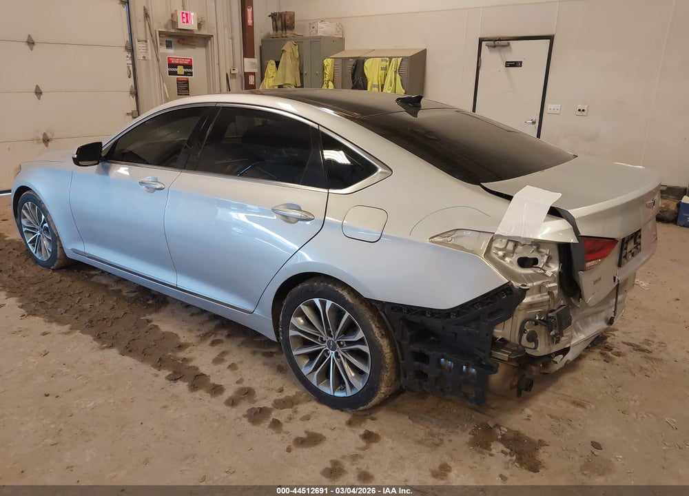 2017 GENESIS G80 3.8 VIN: KMHGN4JE2HU186044