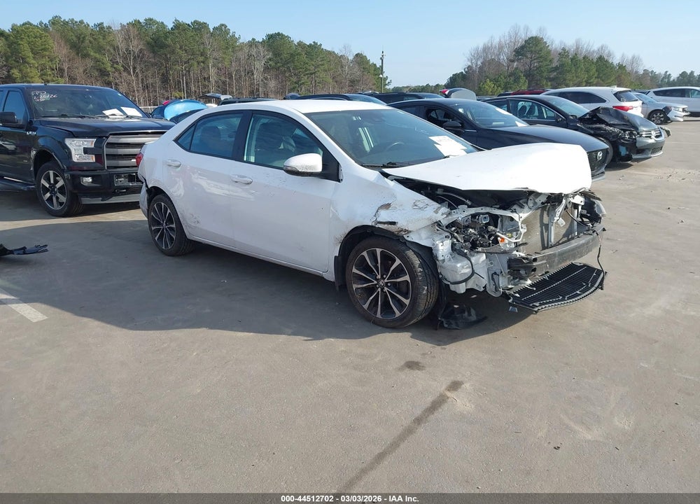 2018 TOYOTA COROLLA SE VIN: 2T1BURHE8JC048306