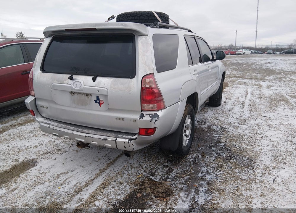 2005 TOYOTA 4RUNNER SR5 V6 VIN: JTEBU14R858037085