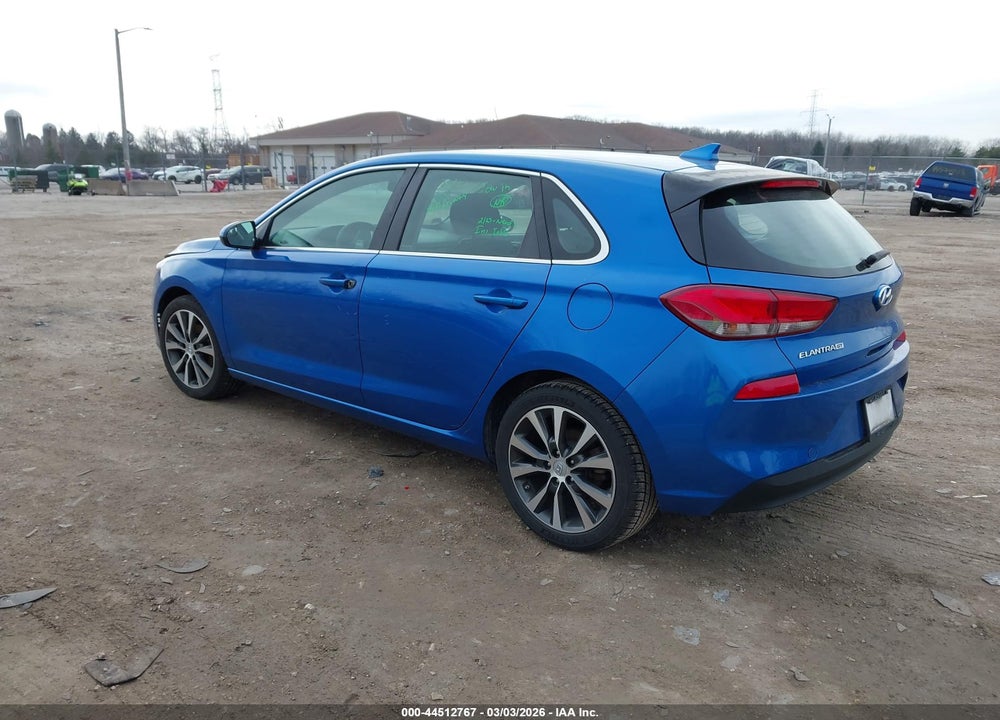 2018 HYUNDAI ELANTRA GT VIN: KMHH35LE4JU067463