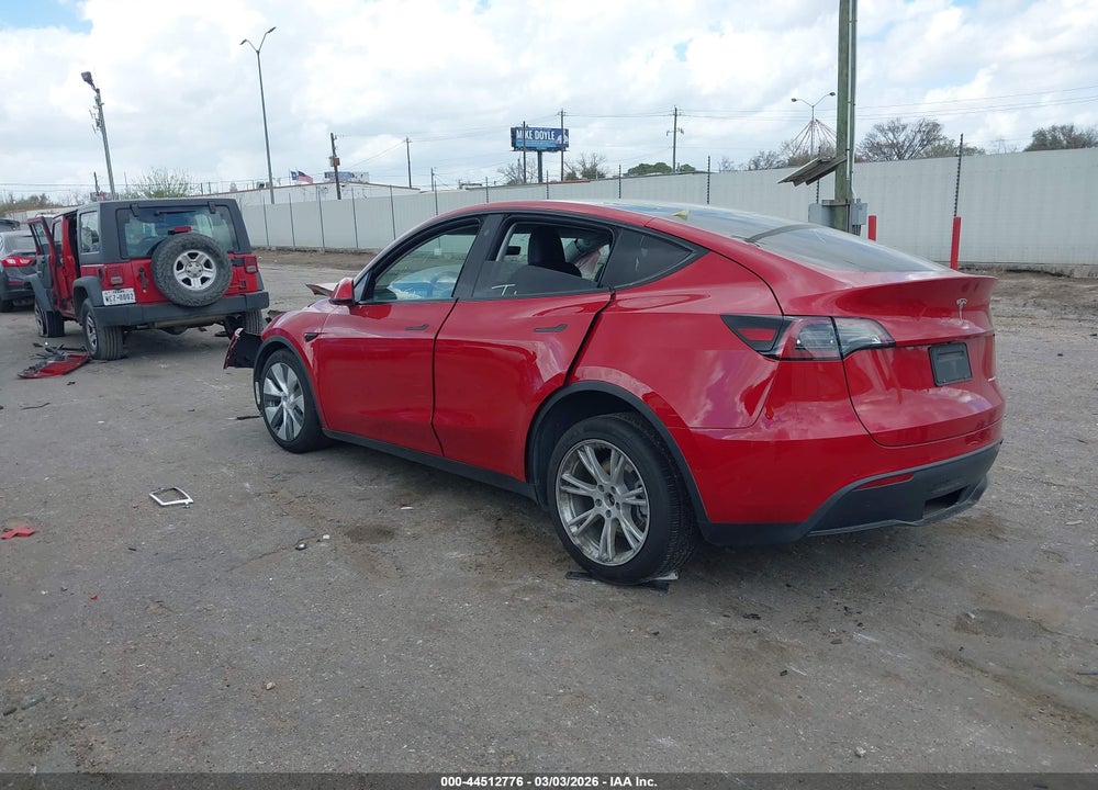 2022 TESLA MODEL Y LONG RANGE DUAL MOTOR ALL-WHEEL DRIVE VIN: 7SAYGDEE7NA020622