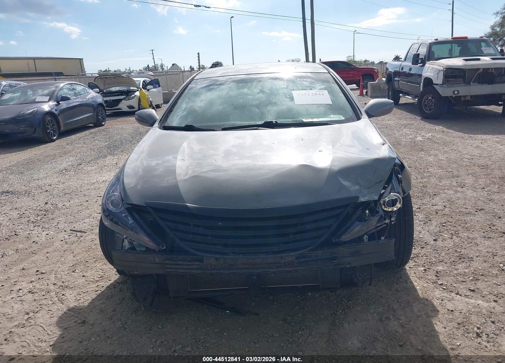 2013 HYUNDAI SONATA GLS VIN: 5NPEB4AC6DH691107