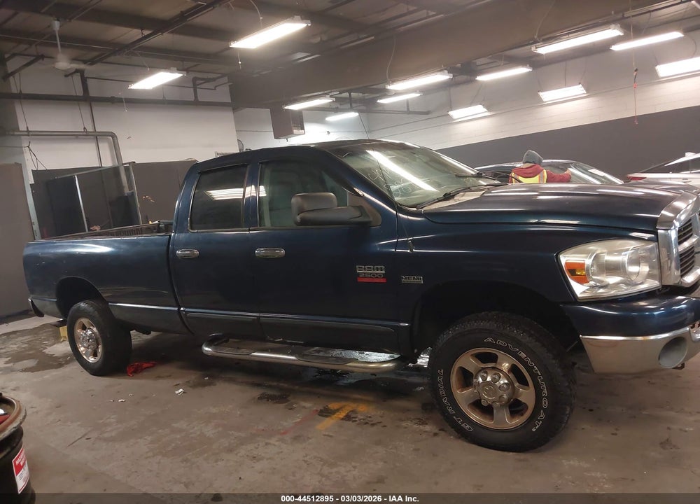 2007 DODGE RAM 2500 SLT/SPORT VIN: 1D7KS28D27J596356