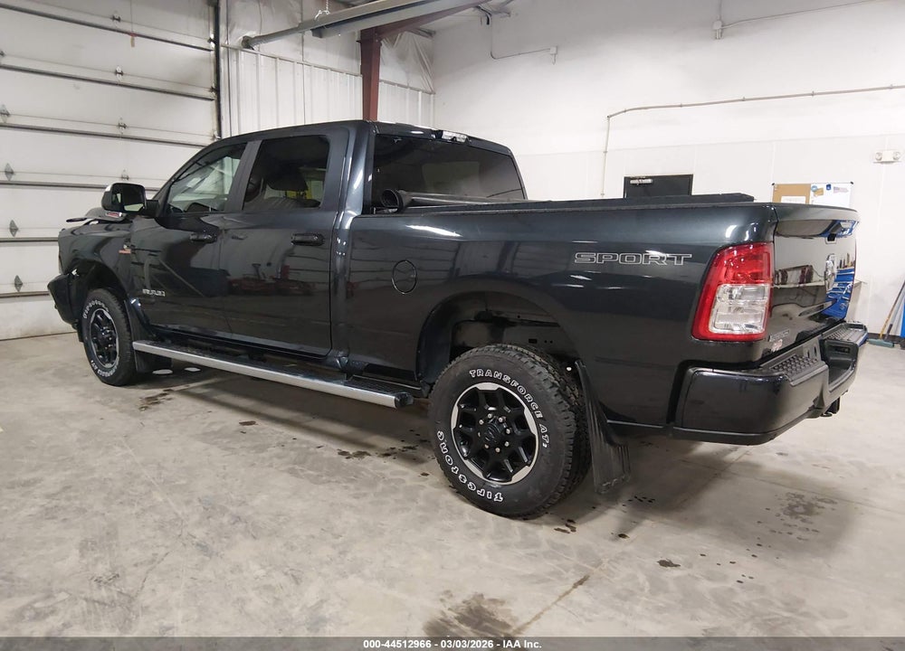 2021 RAM 2500 BIG HORN  4X4 6'4 BOX VIN: 3C6UR5DL9MG584819