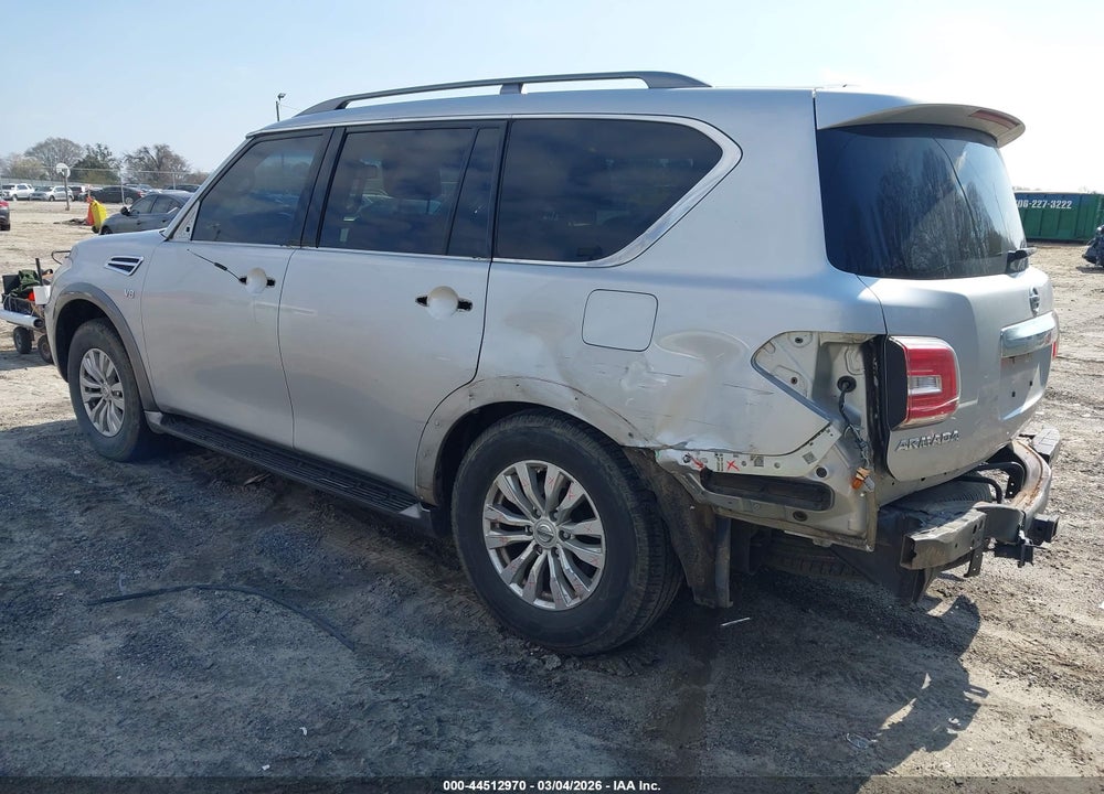 2017 NISSAN ARMADA SV VIN: JN8AY2NC2H9502838