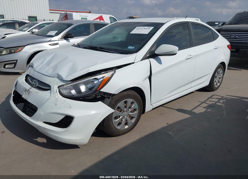 2017 HYUNDAI ACCENT SE VIN: KMHCT4AE7HU336735