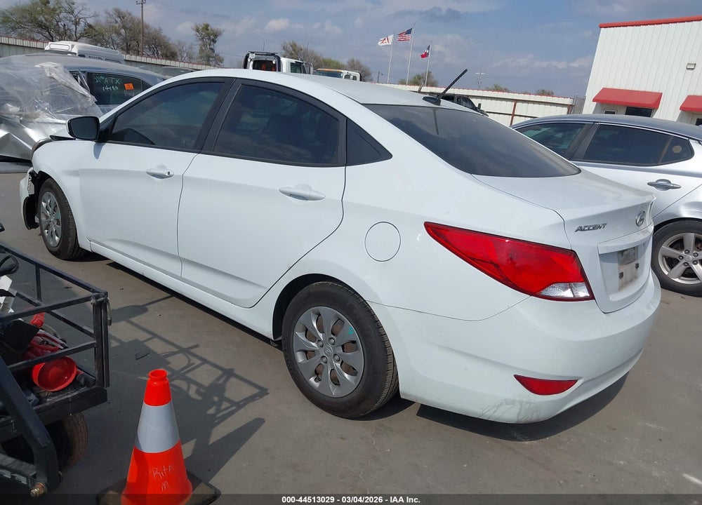 2017 HYUNDAI ACCENT SE VIN: KMHCT4AE7HU336735