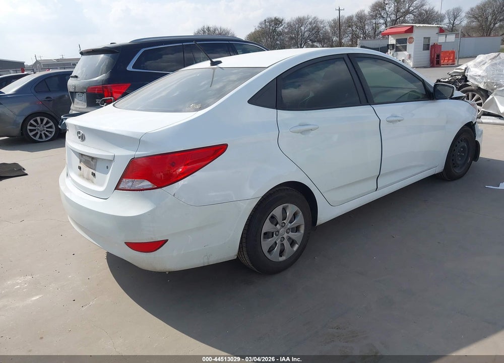 2017 HYUNDAI ACCENT SE VIN: KMHCT4AE7HU336735