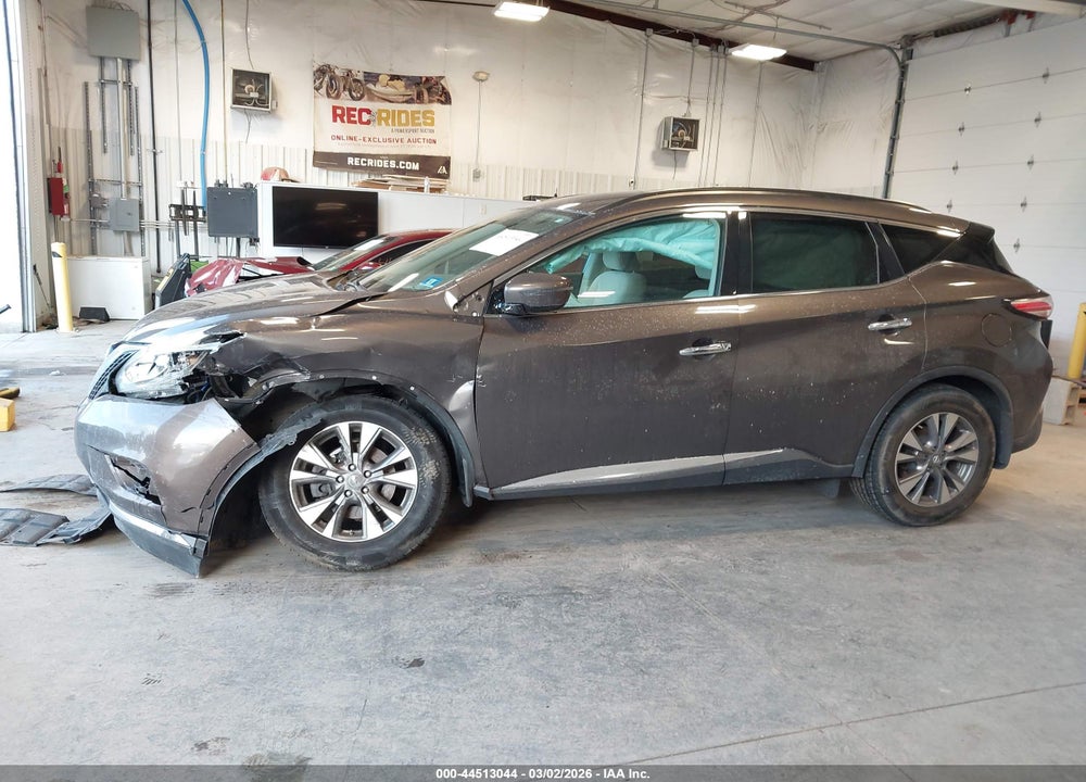 2016 NISSAN MURANO SV VIN: 5N1AZ2MH5GN119855
