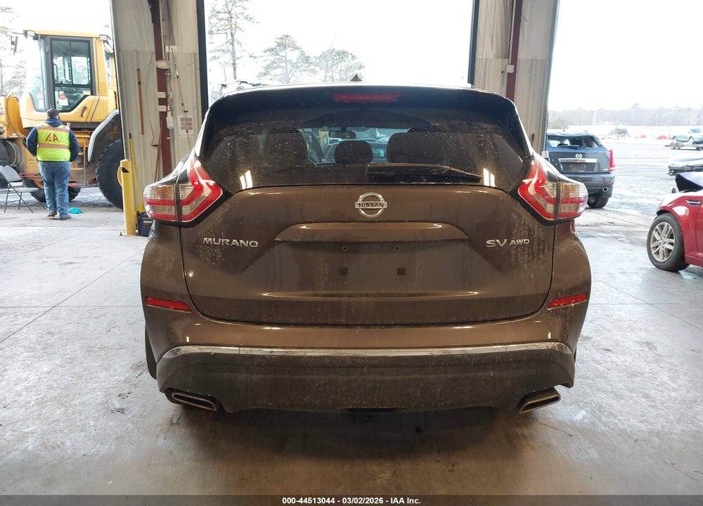2016 NISSAN MURANO SV VIN: 5N1AZ2MH5GN119855