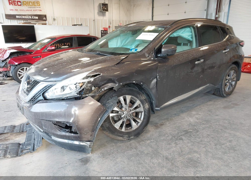 2016 NISSAN MURANO SV VIN: 5N1AZ2MH5GN119855