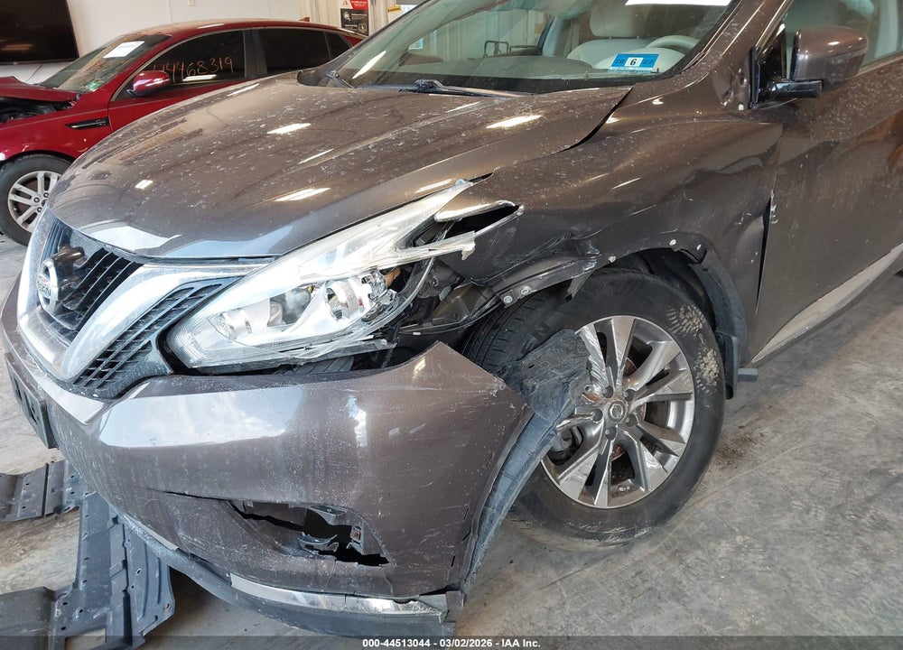 2016 NISSAN MURANO SV VIN: 5N1AZ2MH5GN119855