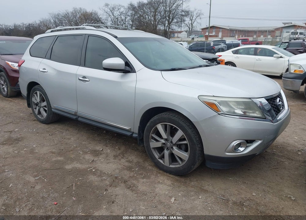 2013 NISSAN PATHFINDER PLATINUM VIN: 5N1AR2MN6DC603949