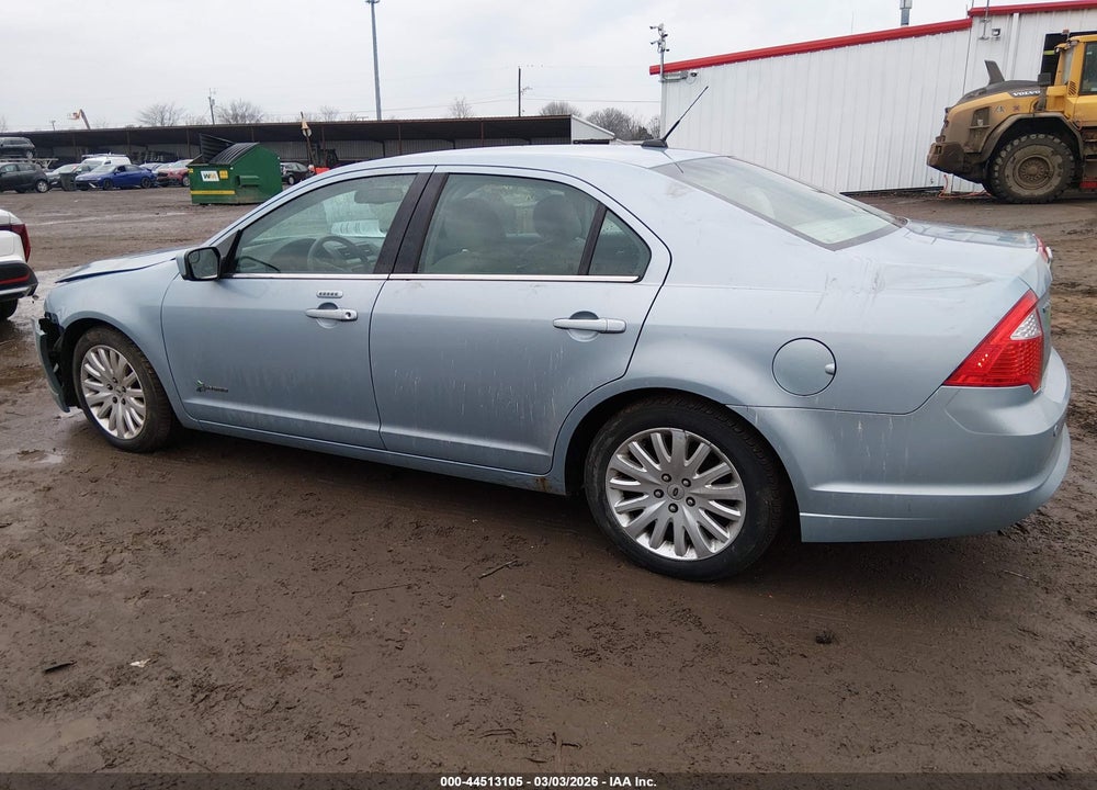 2011 FORD FUSION HYBRID VIN: 3FADP0L38BR129955