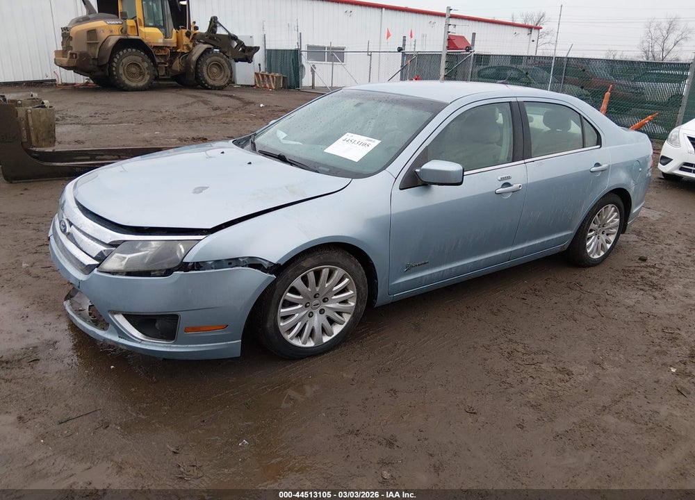 2011 FORD FUSION HYBRID VIN: 3FADP0L38BR129955