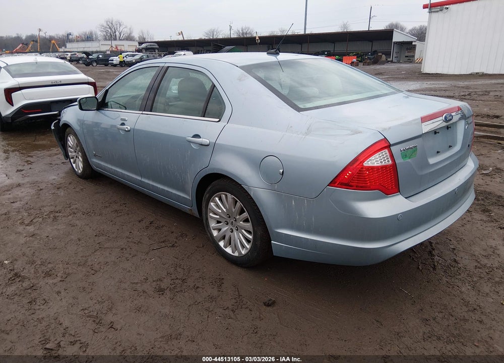 2011 FORD FUSION HYBRID VIN: 3FADP0L38BR129955
