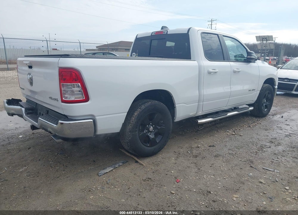 2022 RAM 1500 BIG HORN  4X4 6'4 BOX VIN: 1C6SRFBT8NN140453