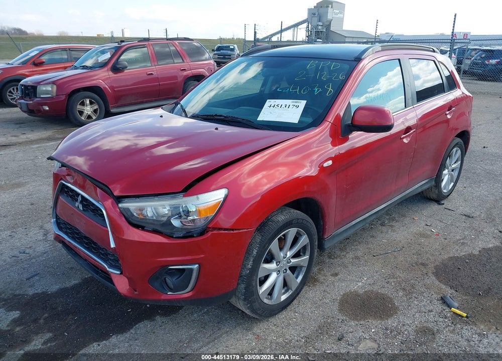 2014 MITSUBISHI OUTLANDER SPORT SE VIN: 4A4AR4AU3EE024038