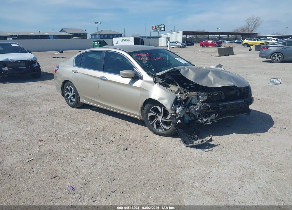 2017 HONDA ACCORD LX VIN: 1HGCR2F38HA119177