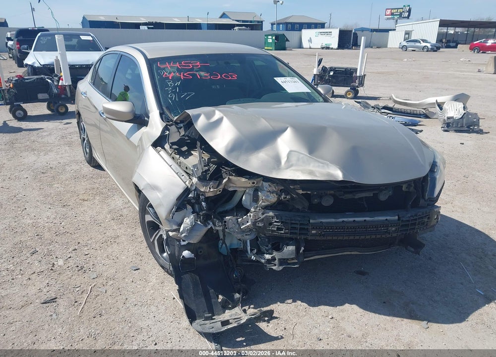 2017 HONDA ACCORD LX VIN: 1HGCR2F38HA119177