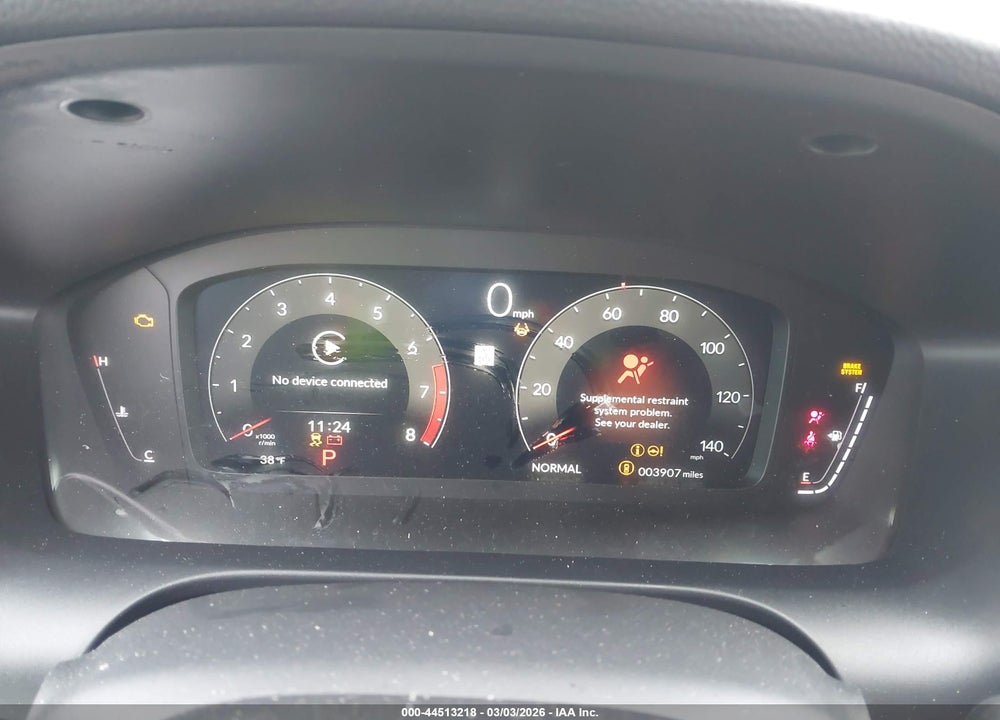 2025 ACURA ADX A-SPEC VIN: 3HDSA2H59SM713236