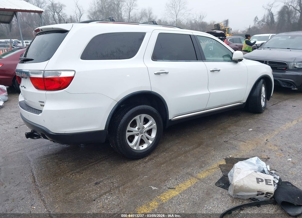 2013 DODGE DURANGO CREW VIN: 1C4RDHDG4DC663920