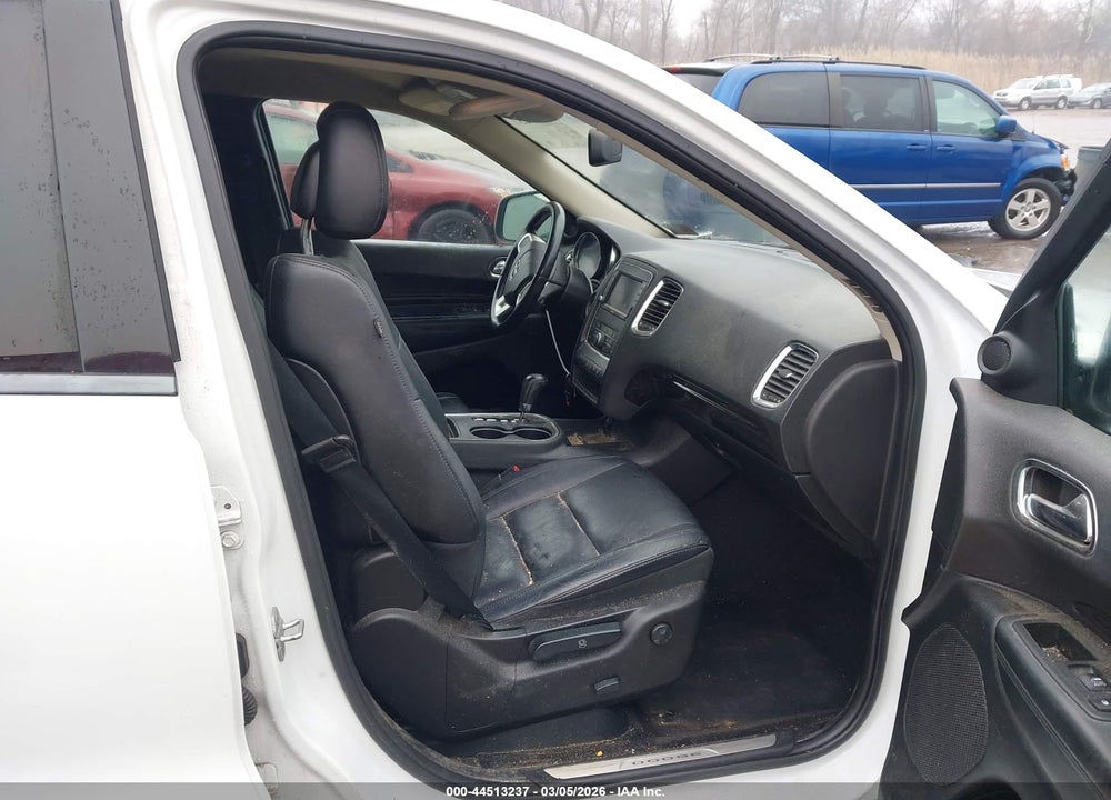 2013 DODGE DURANGO CREW VIN: 1C4RDHDG4DC663920