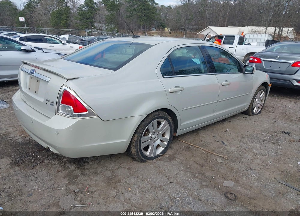 2008 FORD FUSION SEL VIN: 3FAHP02158R129647