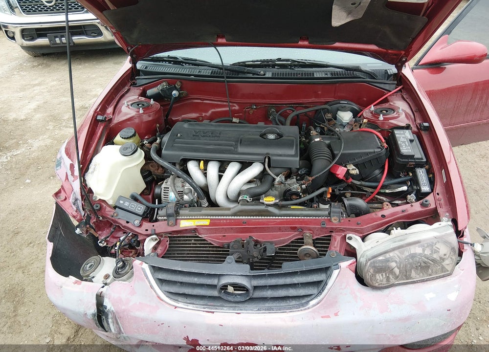 2001 TOYOTA COROLLA S VIN: 2T1BR12E41C394431