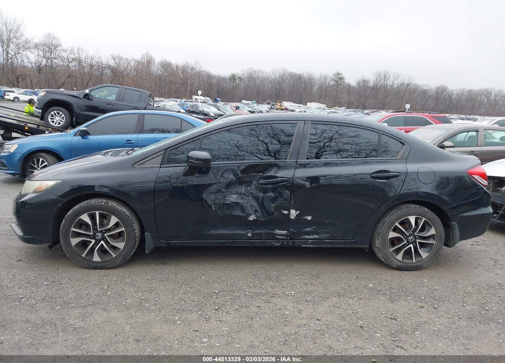 2014 HONDA CIVIC EX VIN: 2HGFB2F80EH522421