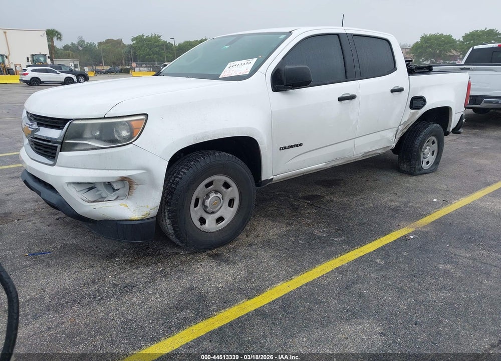 2017 CHEVROLET COLORADO WT VIN: 1GCGSBEA8H1212432
