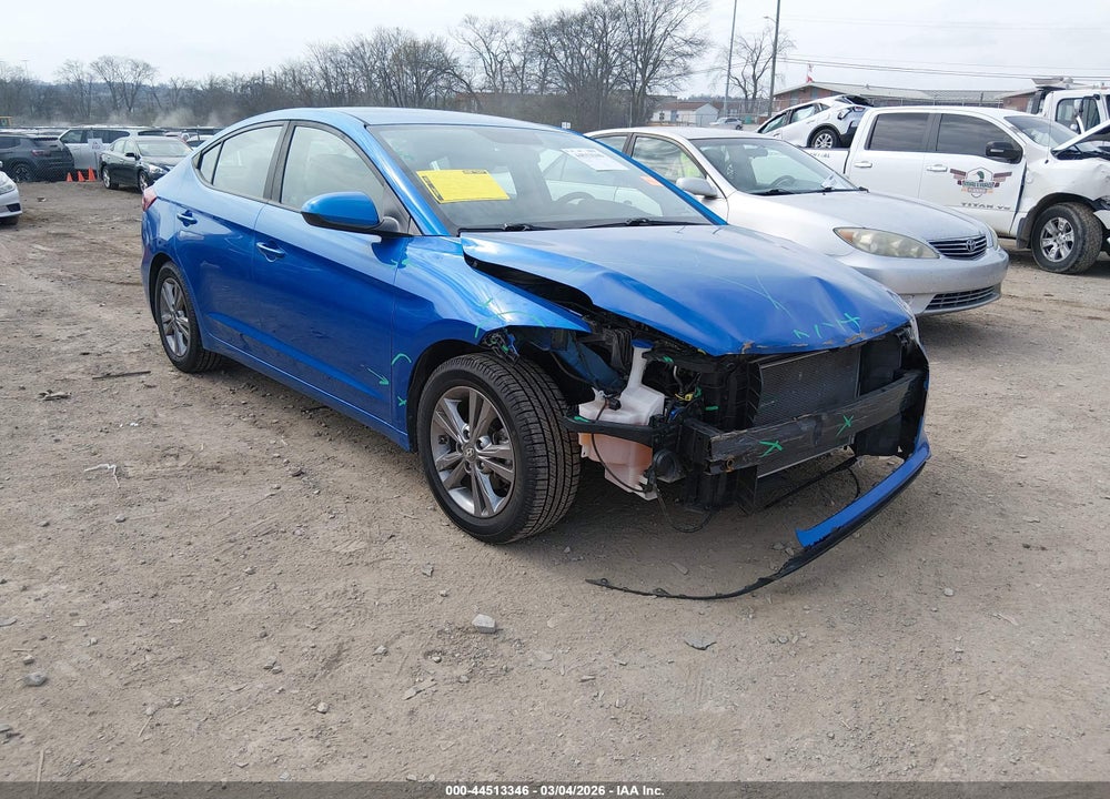 2018 HYUNDAI ELANTRA SEL VIN: KMHD84LF6JU698248