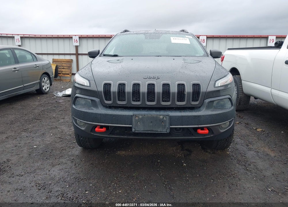 2015 JEEP CHEROKEE TRAILHAWK VIN: 1C4PJMBSXFW614013