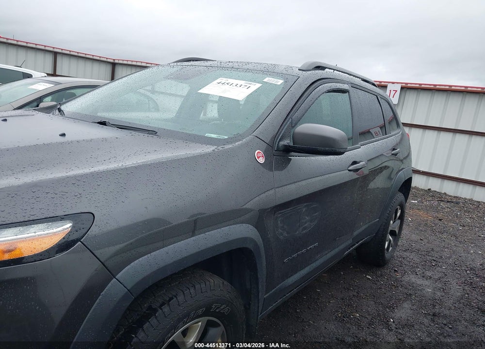 2015 JEEP CHEROKEE TRAILHAWK VIN: 1C4PJMBSXFW614013