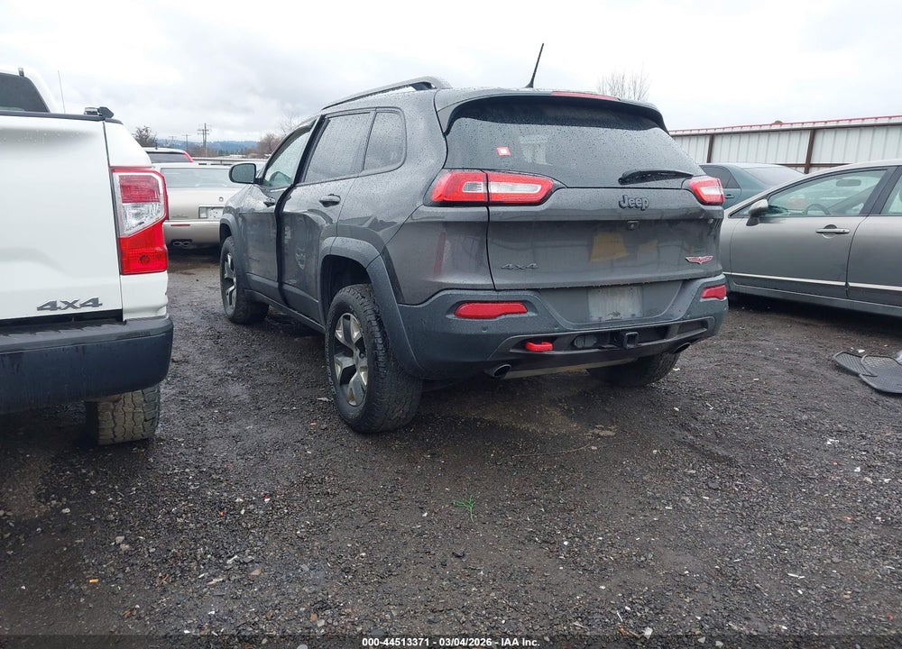 2015 JEEP CHEROKEE TRAILHAWK VIN: 1C4PJMBSXFW614013
