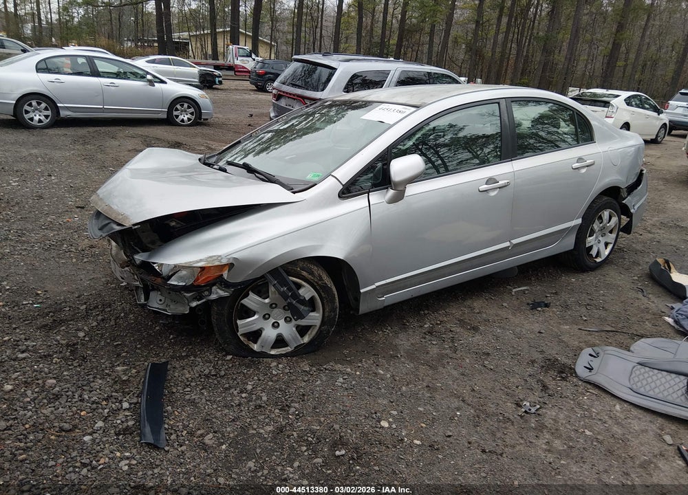 2010 HONDA CIVIC LX VIN: 2HGFA1F5XAH529776